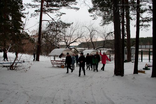 Делегация отряда на осенних каникулах в ДОЛ Буревестник